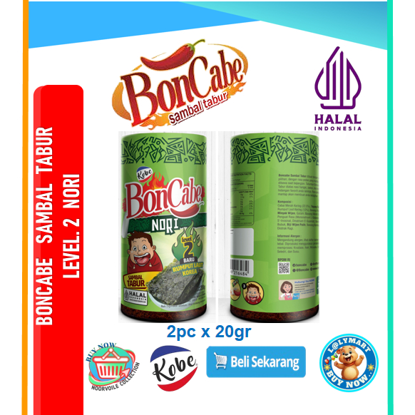 BONCABE  Sambal Tabur Level. 2  Rasa Nori