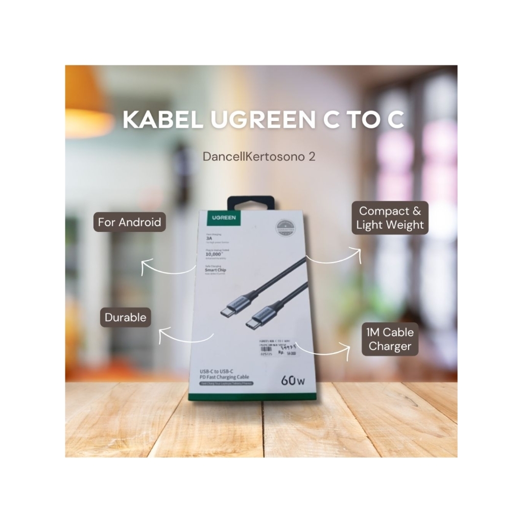 Kabel Charger Ugreen C To C