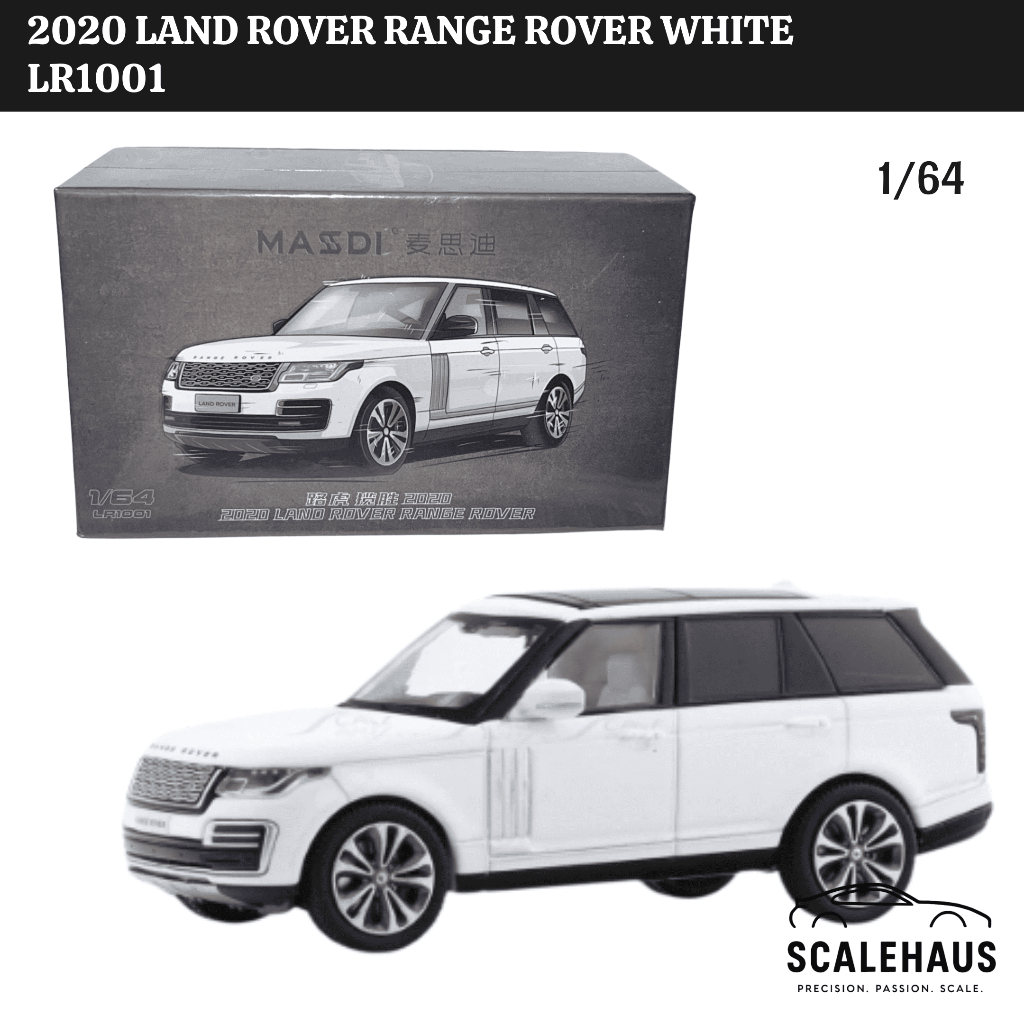 Masdi 1/64 2020 Land Rover Range Rover White