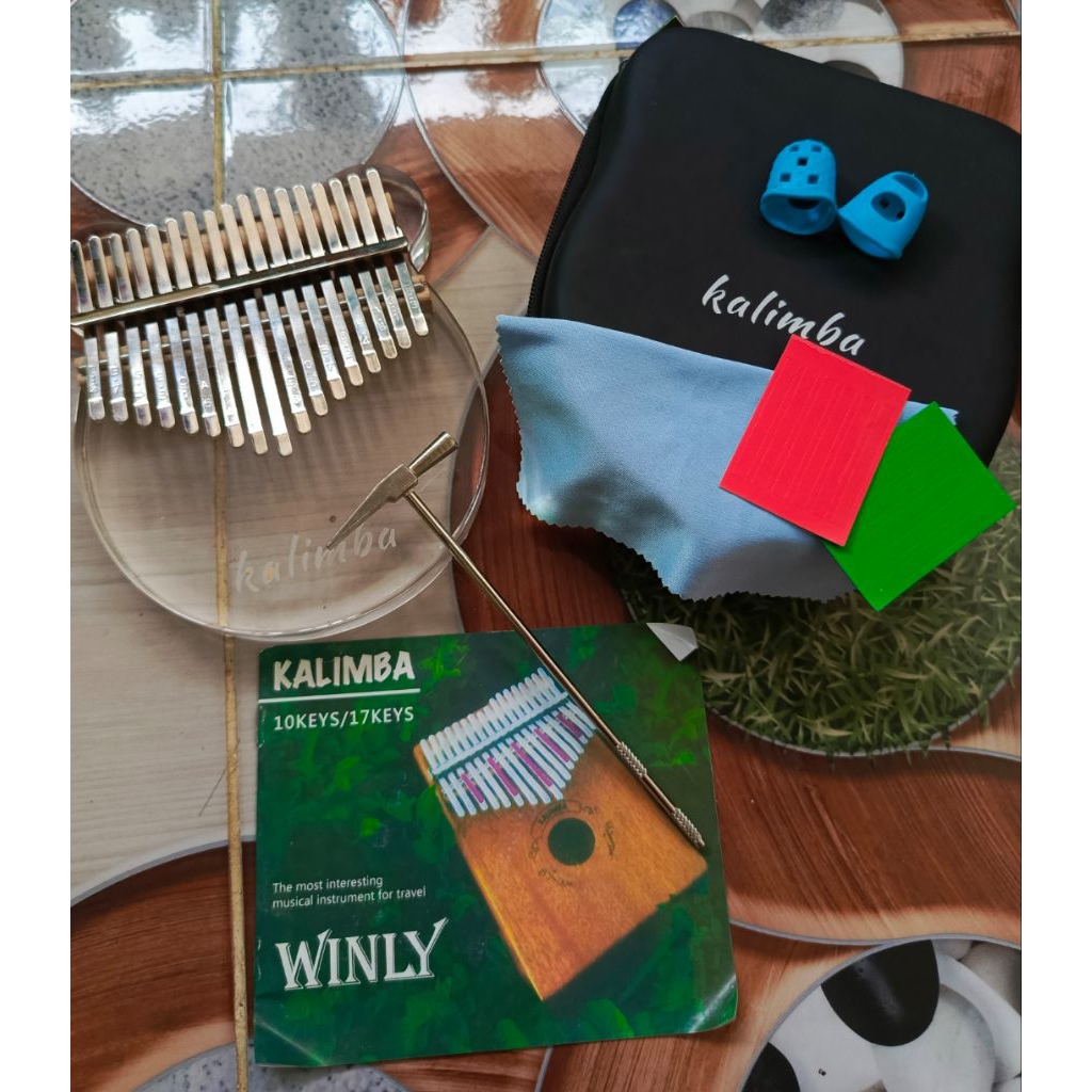 Kalimba acrylic preloved