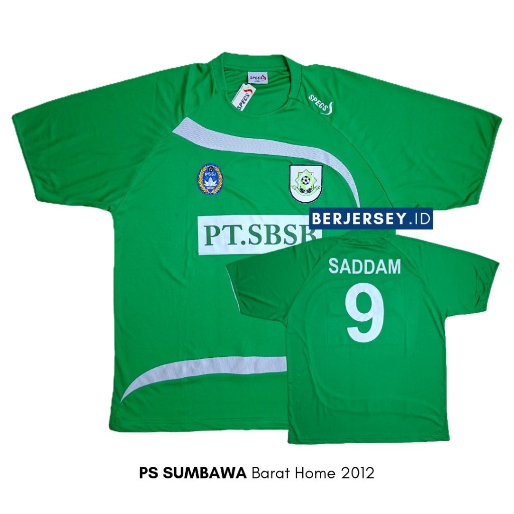 Jersey PS Sumbawa Barat Home 2012 Saddam Husein