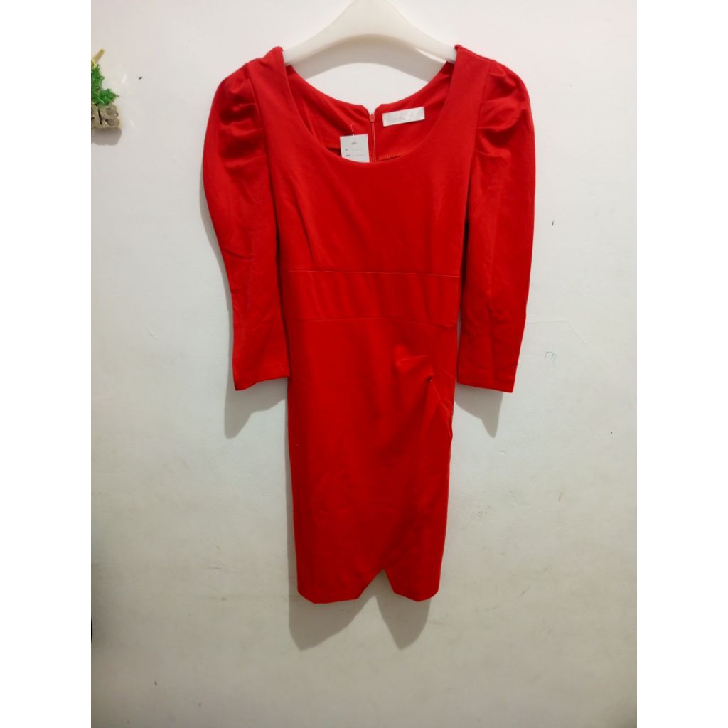 Dress merah nobby