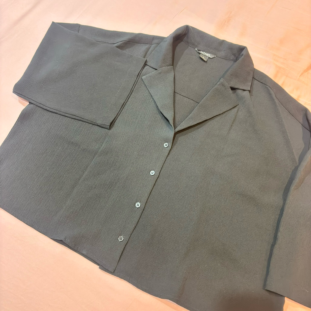 Oversized Boxy Shirt L Monki