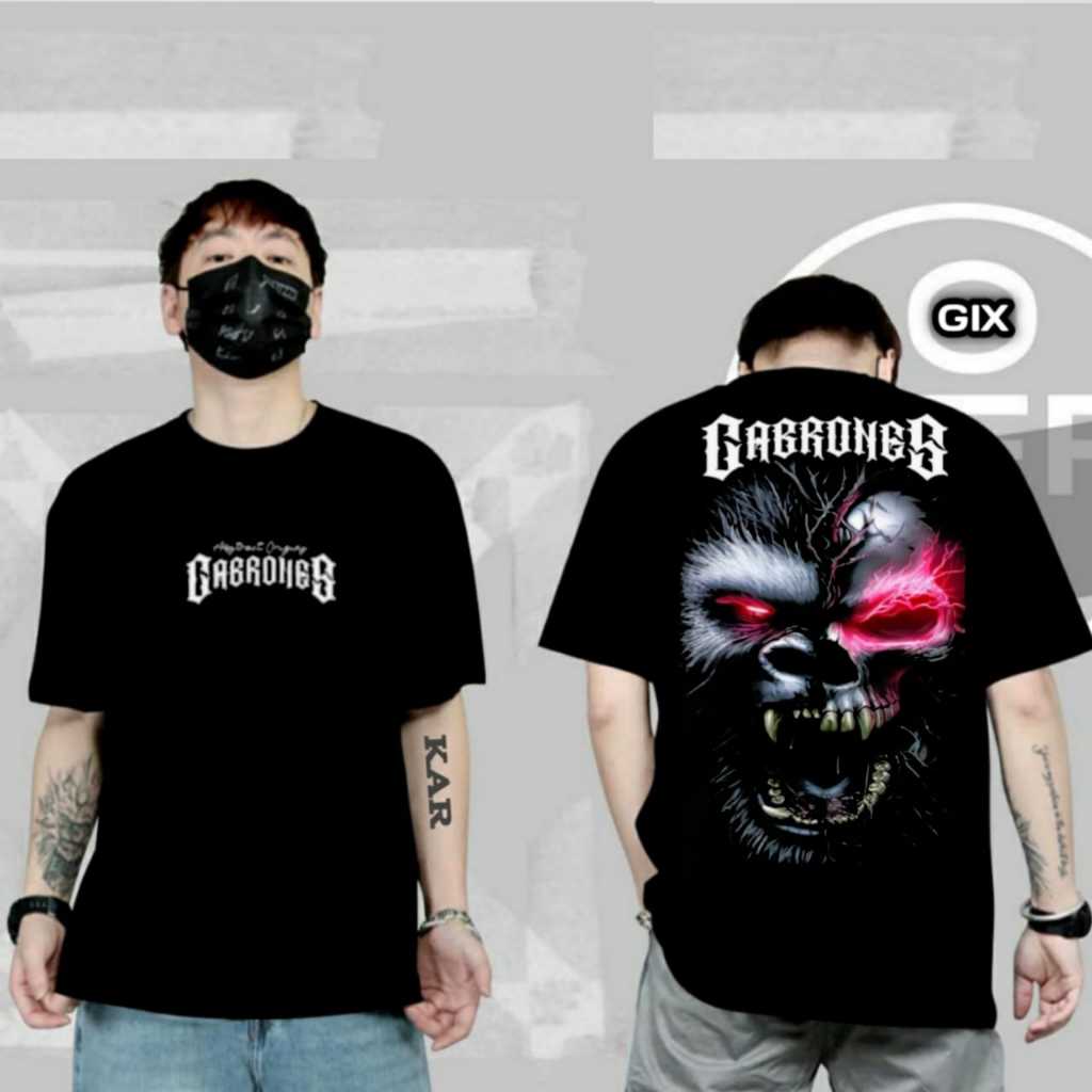 GIX DISTRO / KAOS DEVIL KYOGEN / KAOS DEMON JEPANG / KAOS DISTRO JEPANG TERBARU / KAOS SAMURAI JEPAN