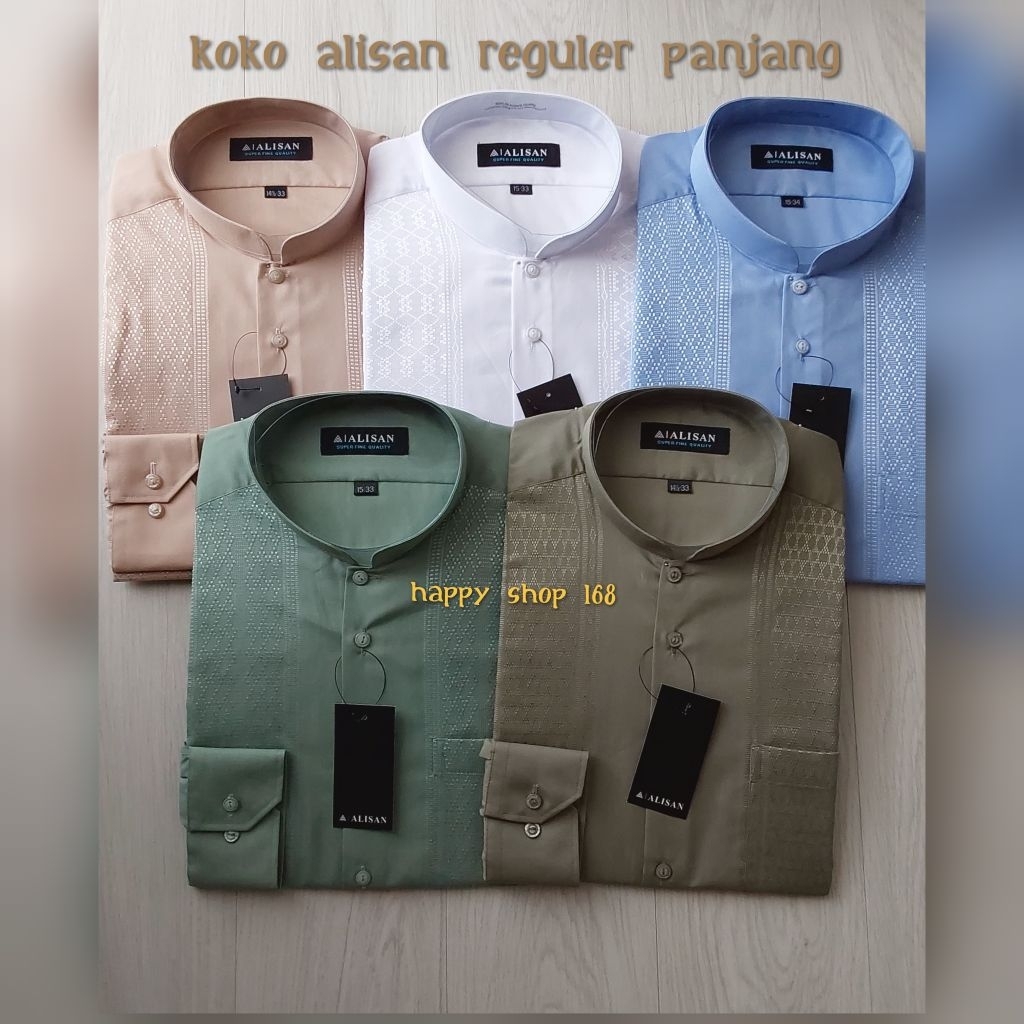 Koko Alisan REGULER Lengan Panjang