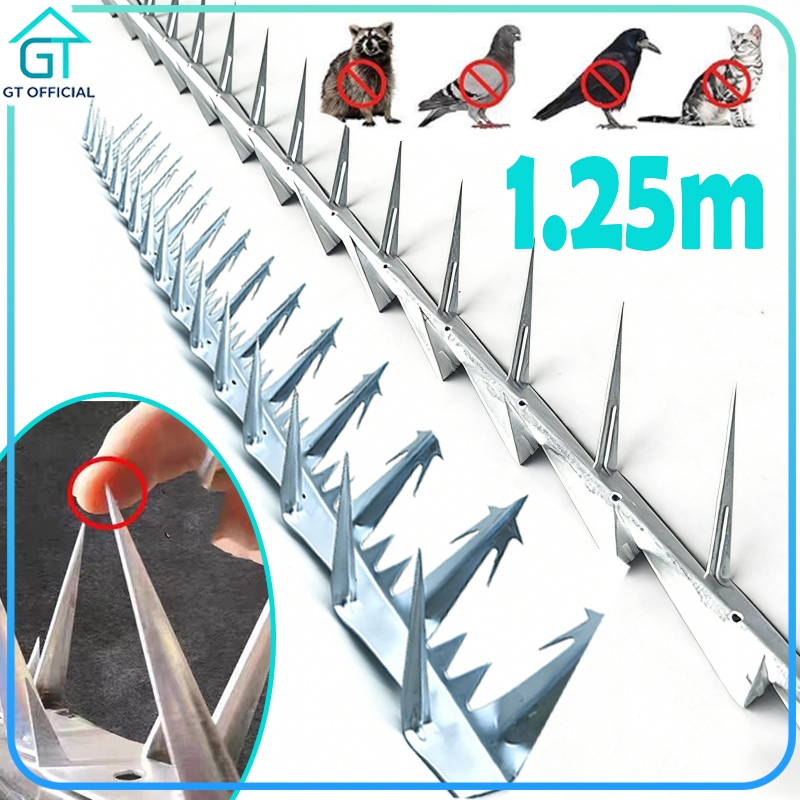 125cm Pagar Duri Anti Maling Wall Spike Anti Maling  Kawat Berduri  Duri Tembok Anti Maling Kawat Ti
