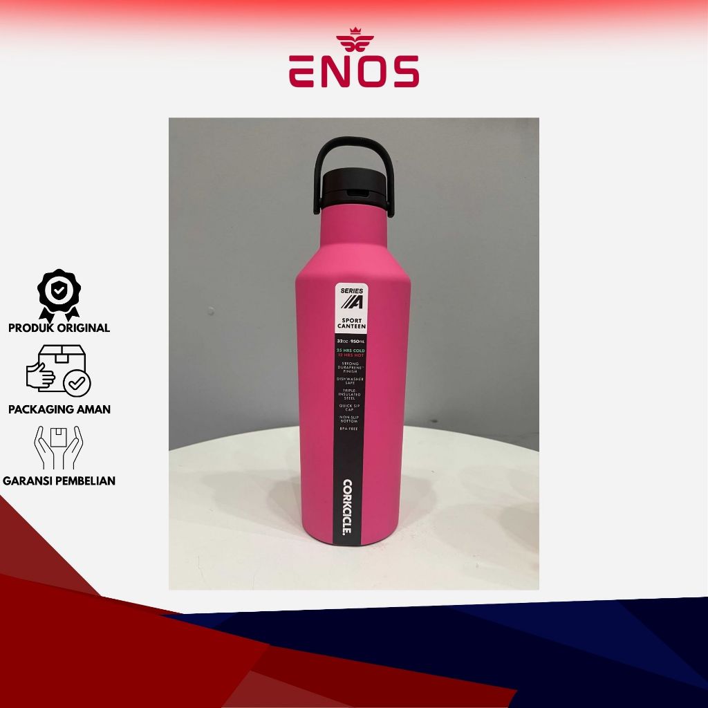 TUMBLER CORKCICLE ORIGINAL 100% | CORKCICLE SERIES A SPPORT CANTEEN | PREMIUM TUMBLER | COLD RESISTA