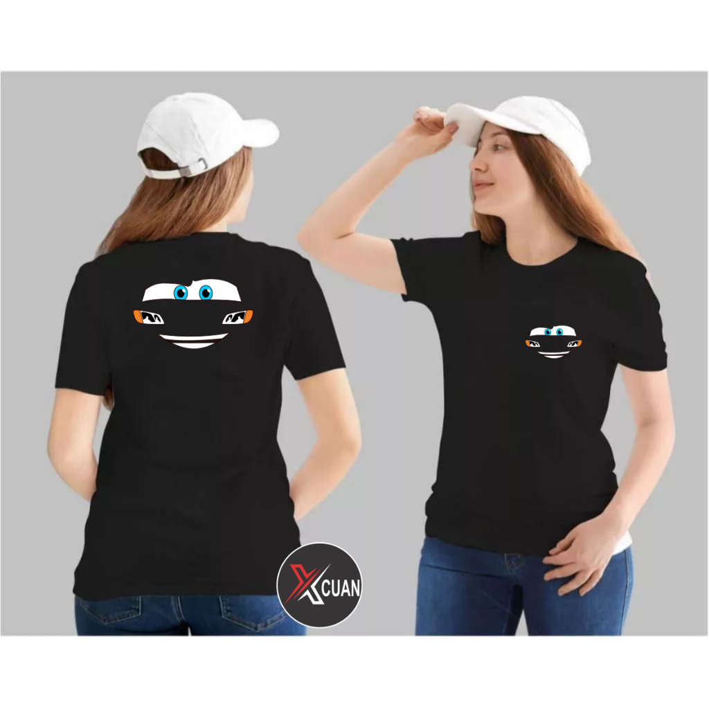Kaos MCQUEEN Couple Pria Wanita Digital Sablon MCQUEEN