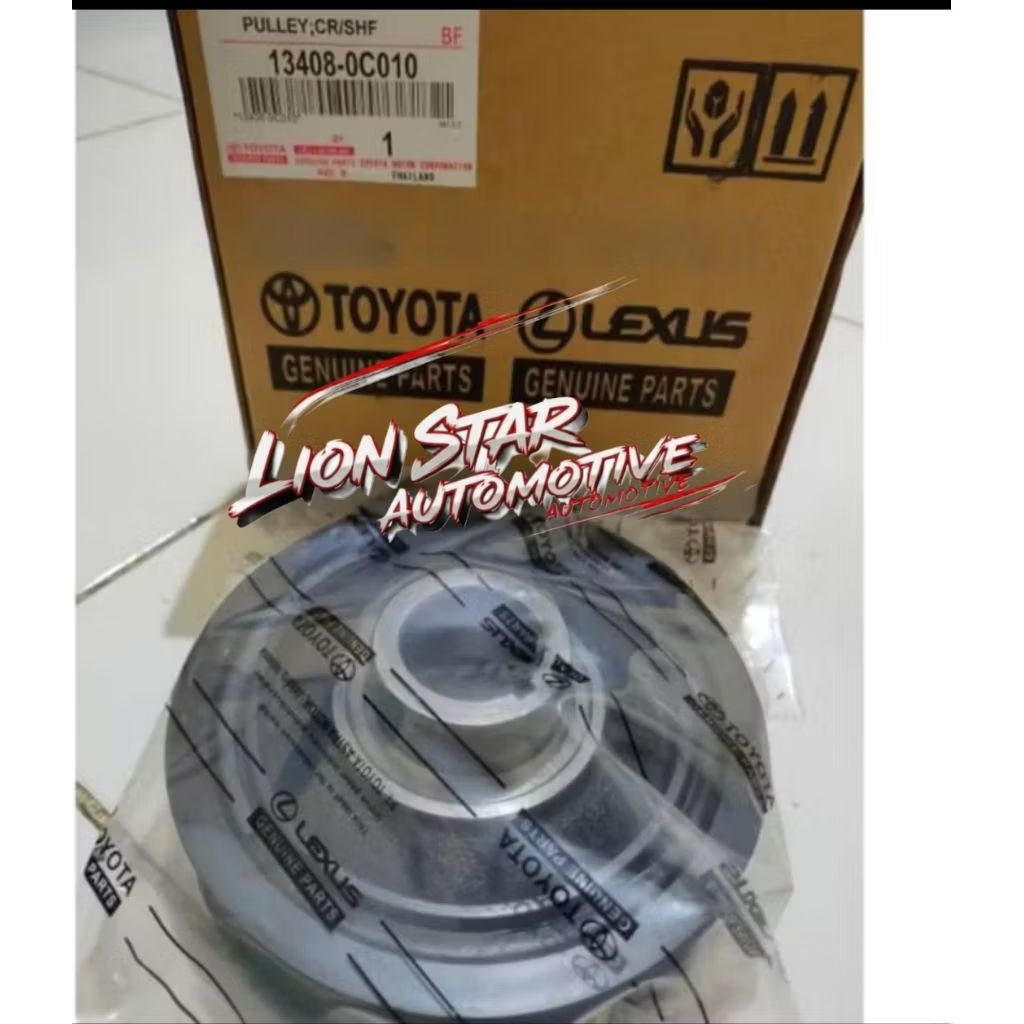 PULLEY PULLEY PULI KRUK AS CRANKSHAFT TOYOTA INNOVA INOVA BENSIN ORIGINAL JAPAN