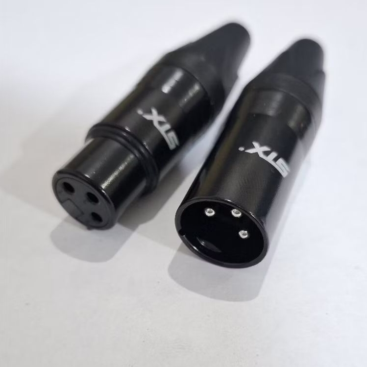 JEK CANON XLR 3 PIN XLR MALE XLR FEMALE STX