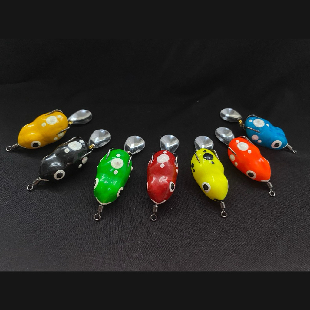 Soft Frog Lure 3cm Umpan Pancing Casting Gabus Toman