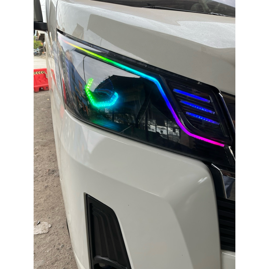 custom headlamp toyota Hiace premio rgb premio hiace
