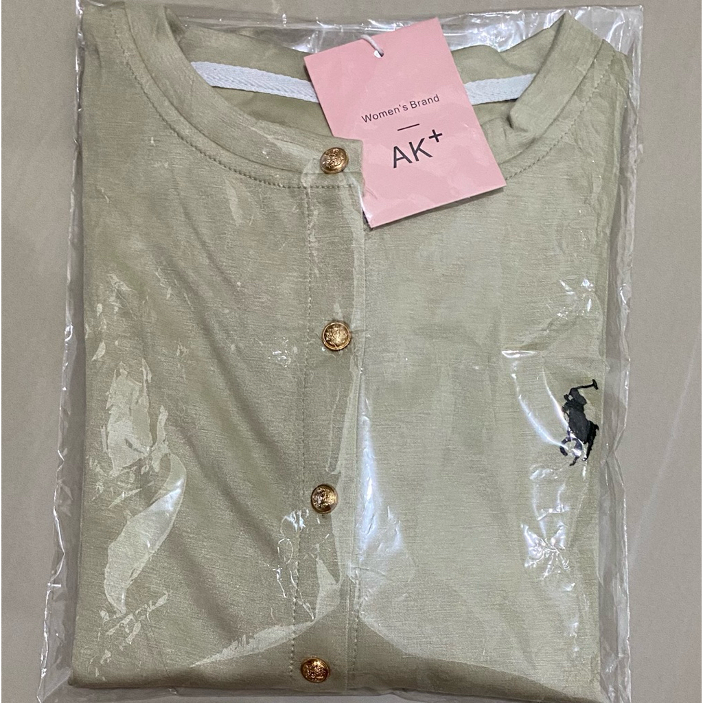 ATASAN CARDI WANITA WARNA SAGE PASTEL | New