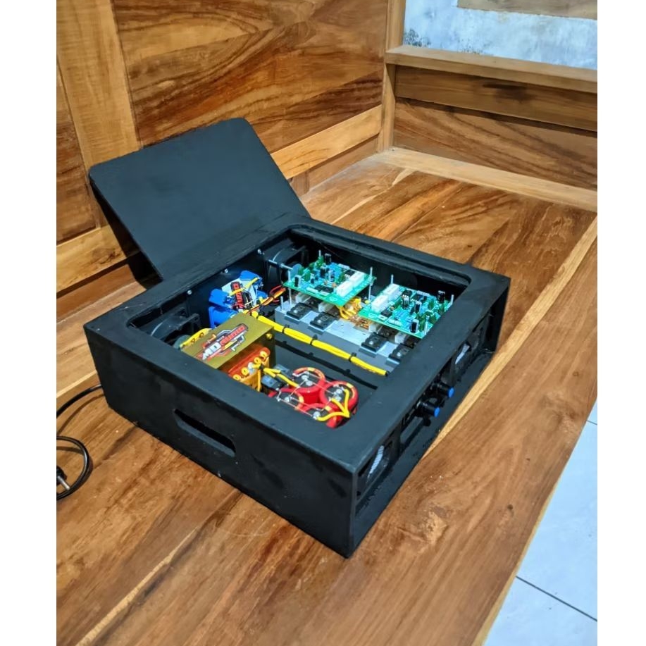 POWER rakitan 10 amper ct 45 stereo 2 channel