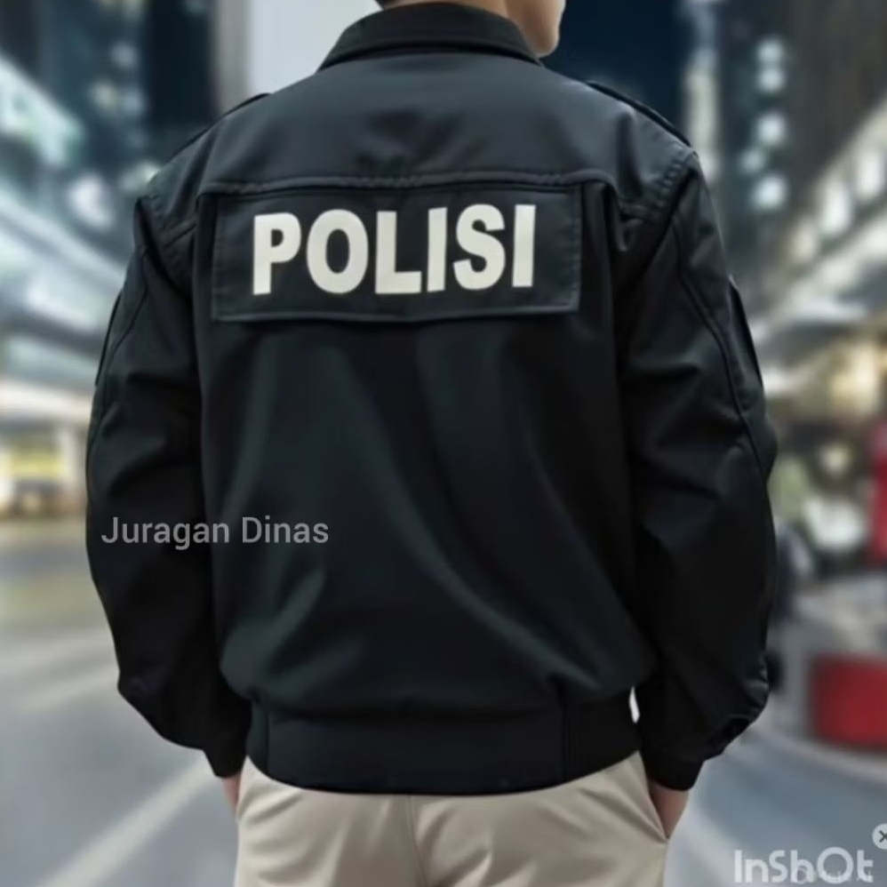 2025 Jaket Bomber Tactical Jatah POLRI Original waterproof