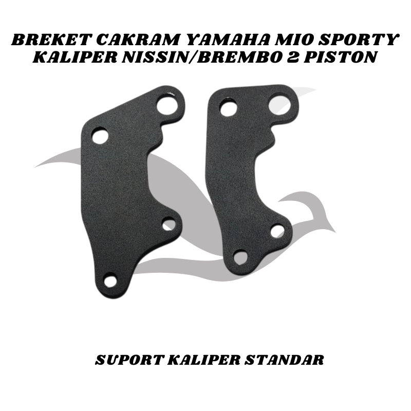 Breket Kaliper Mio Sporty Kaliper Nissin Samurai 2 Piston 220 & 260 Mm Mio Sporty