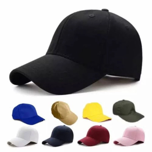 Seaman distro - Topi Baseball Polos Pria Wanita Simpel Keren Hitam Unisex Baseball hat
