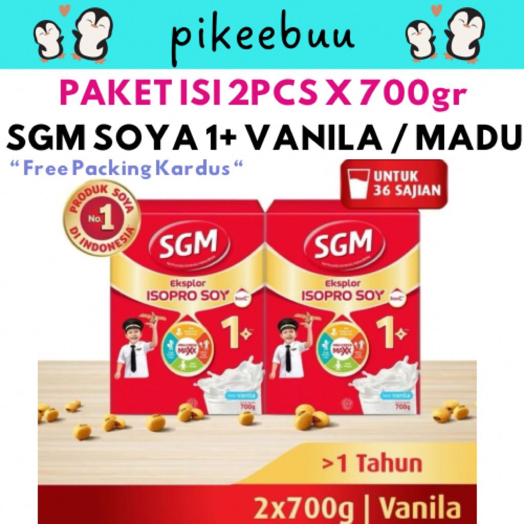PROMO BELI 2 - SGM Soya 1+ / SGM 1+ Soya / SGM Isopro Soya 1+ / SGM Soya Vanila / SGM soya Madu / SG