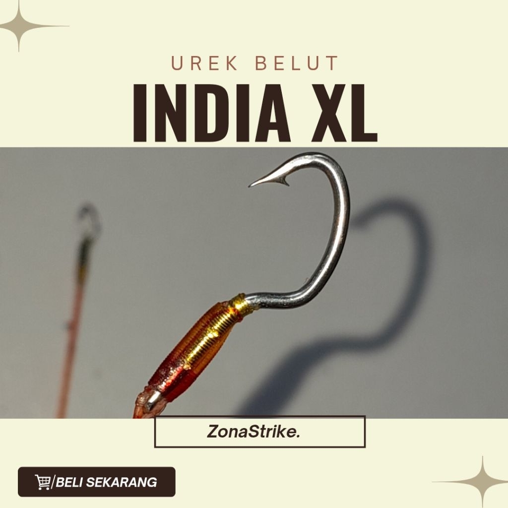 Urek Belut Pancing Belut India Ukuran XL