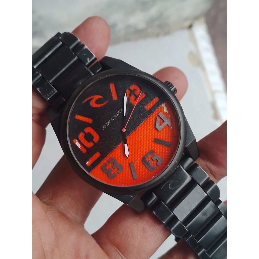 jam tangan ripcurl flyer original mens watch preloved/second/bekas