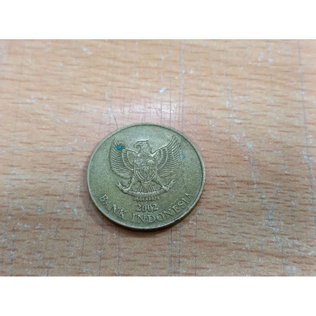 Uang Koin 500 Kuno Emisi 2002