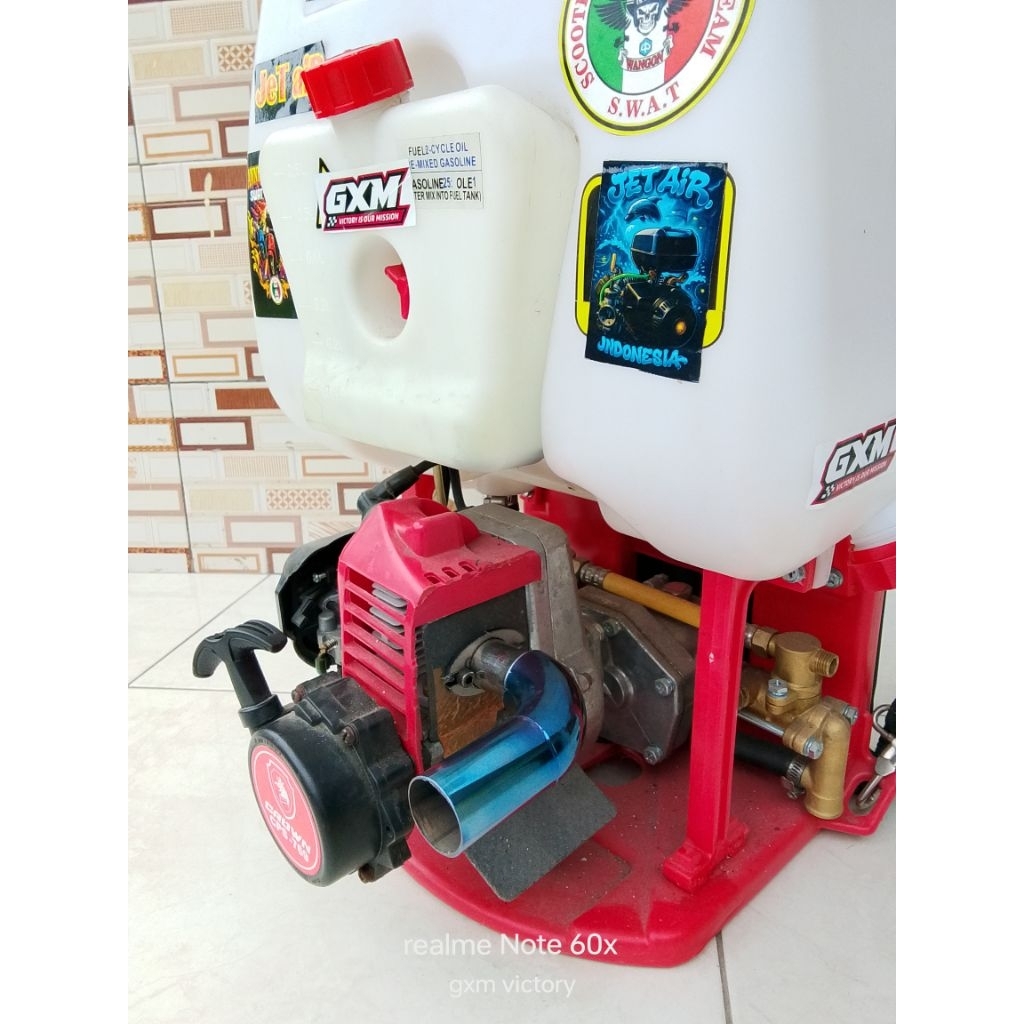 knalpot mesin semprot tu 26 mesin semprot racing pertanian