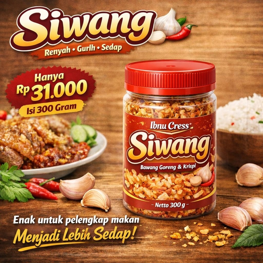 siwang/ terasi bawang/ khas cirebon