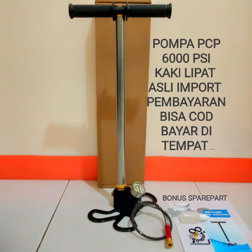 Pompa Unit Pcp Manometer 6000 Psi,Kompa Pcp Kaki Lipat Butterfly,Pompa Pcp Import, Pembayaran Bisa C