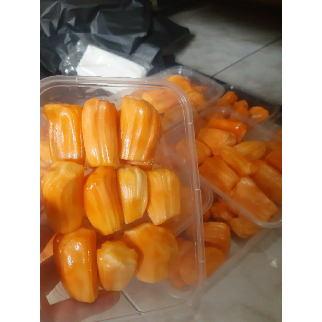 Nangka kupas fresh nangka orange madu