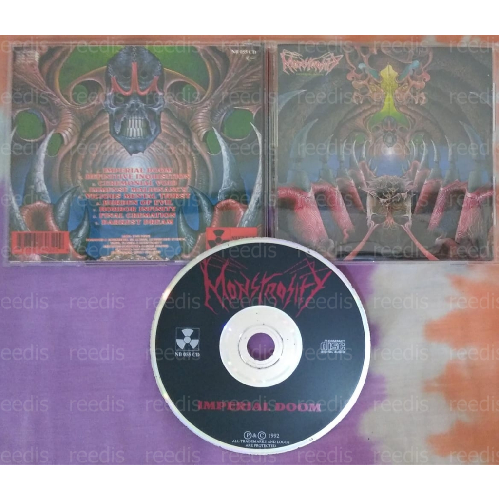 Monstrosity - Imperial Doom, 1st press/Stereo - CD