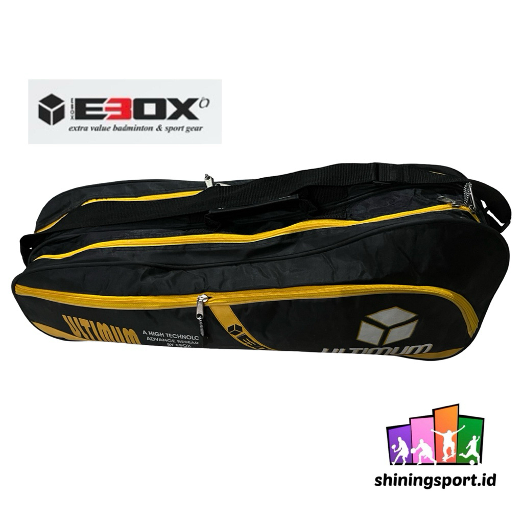 Tas Raket Badminton Ebox 2R Ultimum 100% Original