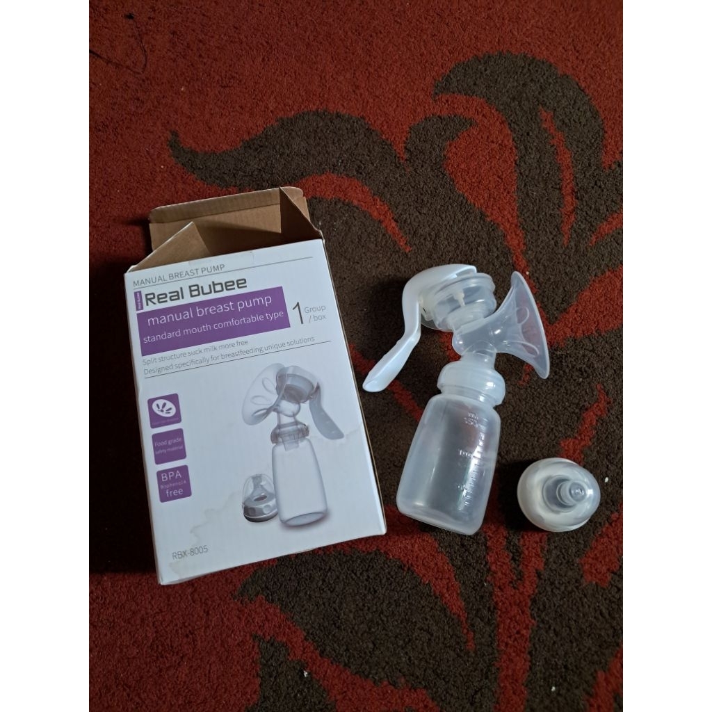 preloved real bubee manual breast pump