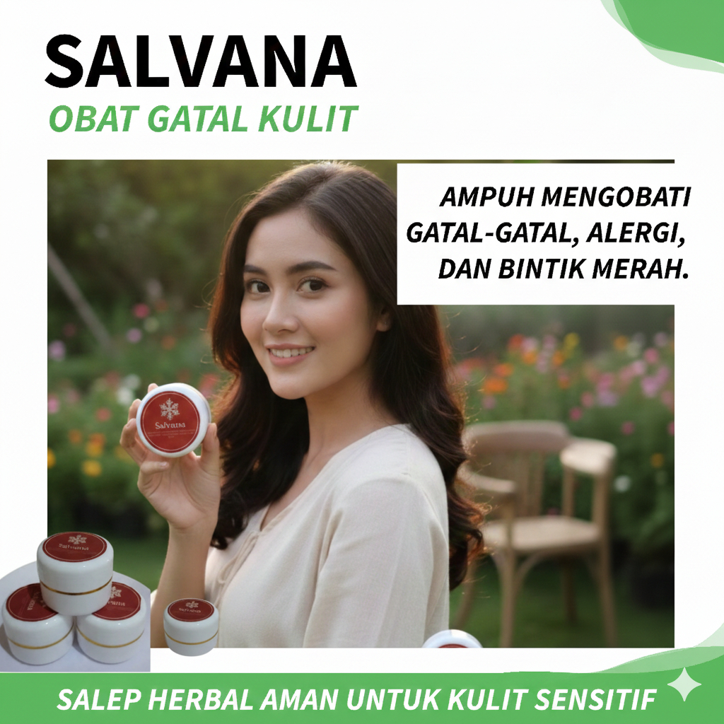 Salep Obat Gatal Gatal Alergi Exsim Paling Ampuh SALVANA
