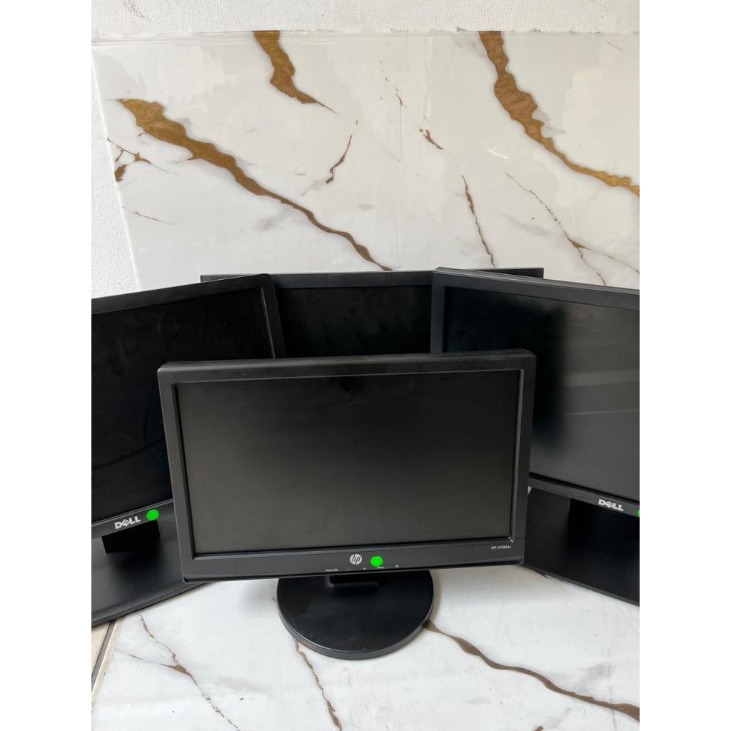MONITOR LED/LCD 16-19 INCH Merk (HP DELL DLL)