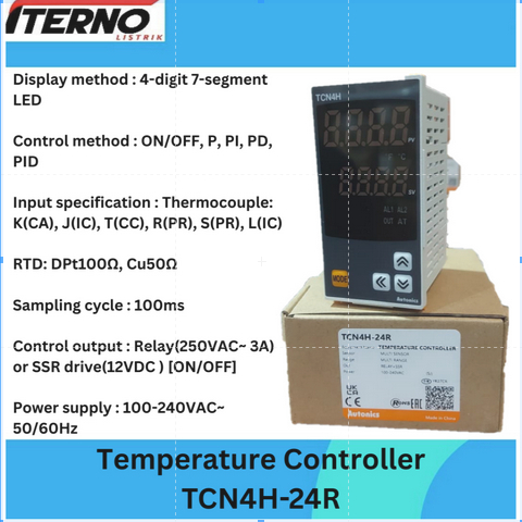 TCN4H-24R Temperature Controller TCN4H24R Autonics
