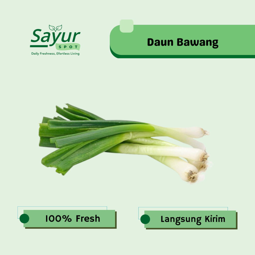 Daun Bawang Segar / Sayur Bekasi | Sayur Spot Bekasi