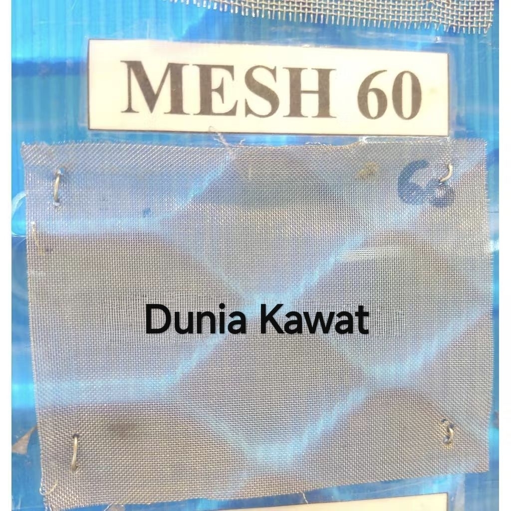 Kawat Mesh 60 Stainless SS304 Lebar 150cm /Wiremesh Kawat nyamuk / Kawat ayakan Mesh 60 SS304