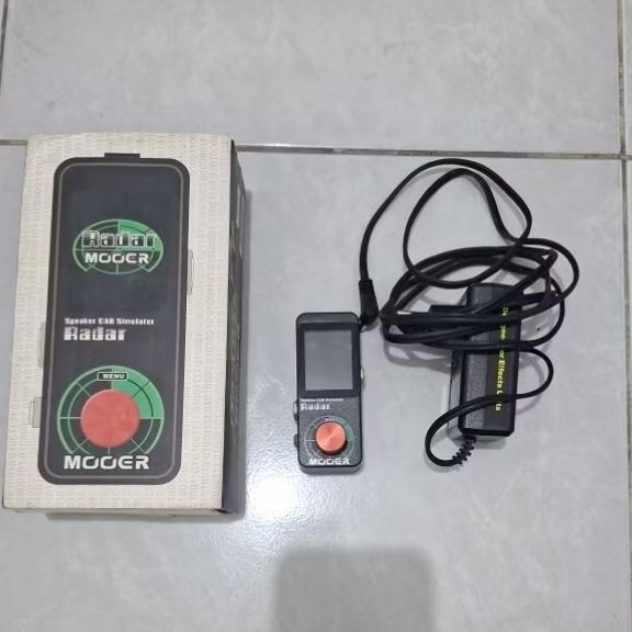 Mooer RADAR CABINET SIMULATOR IR PEDAL BEKAS FULLSET