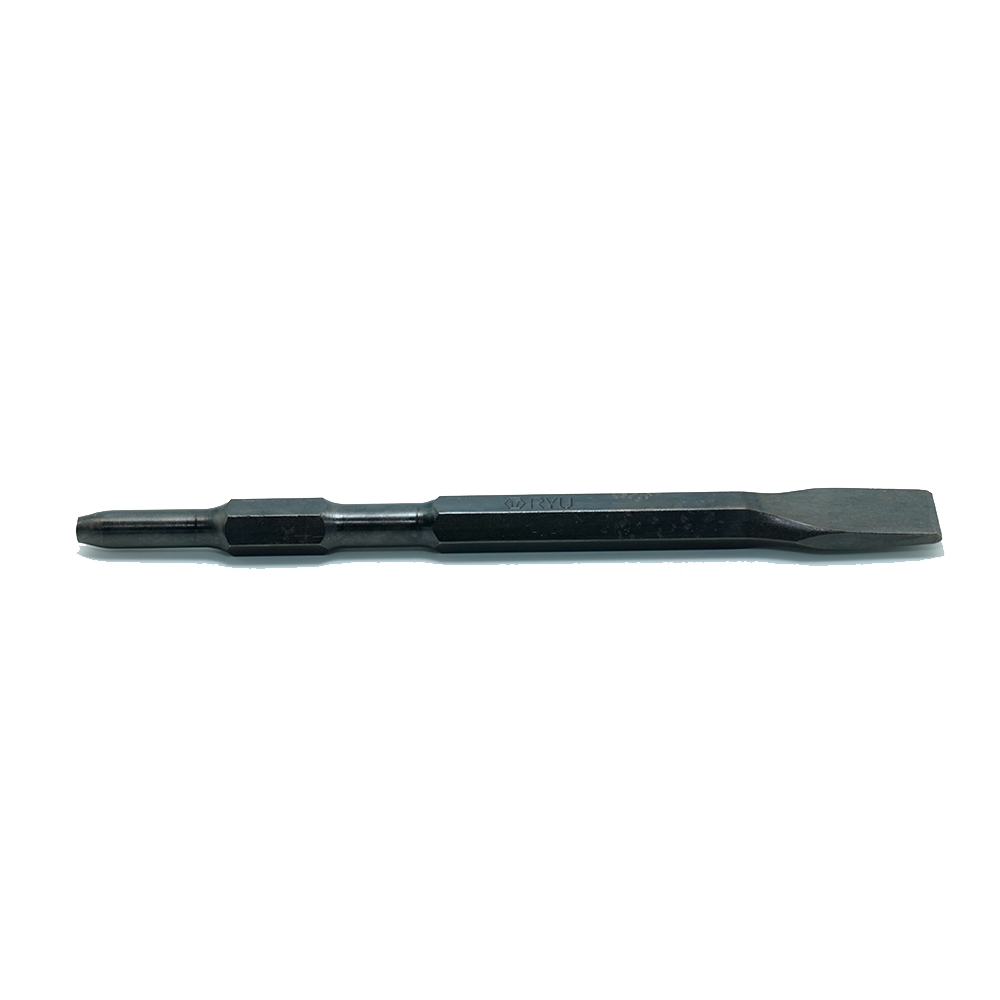 RYU (AC) HEXAGON FLAT CHISEL 25 X 17 X 280 MM