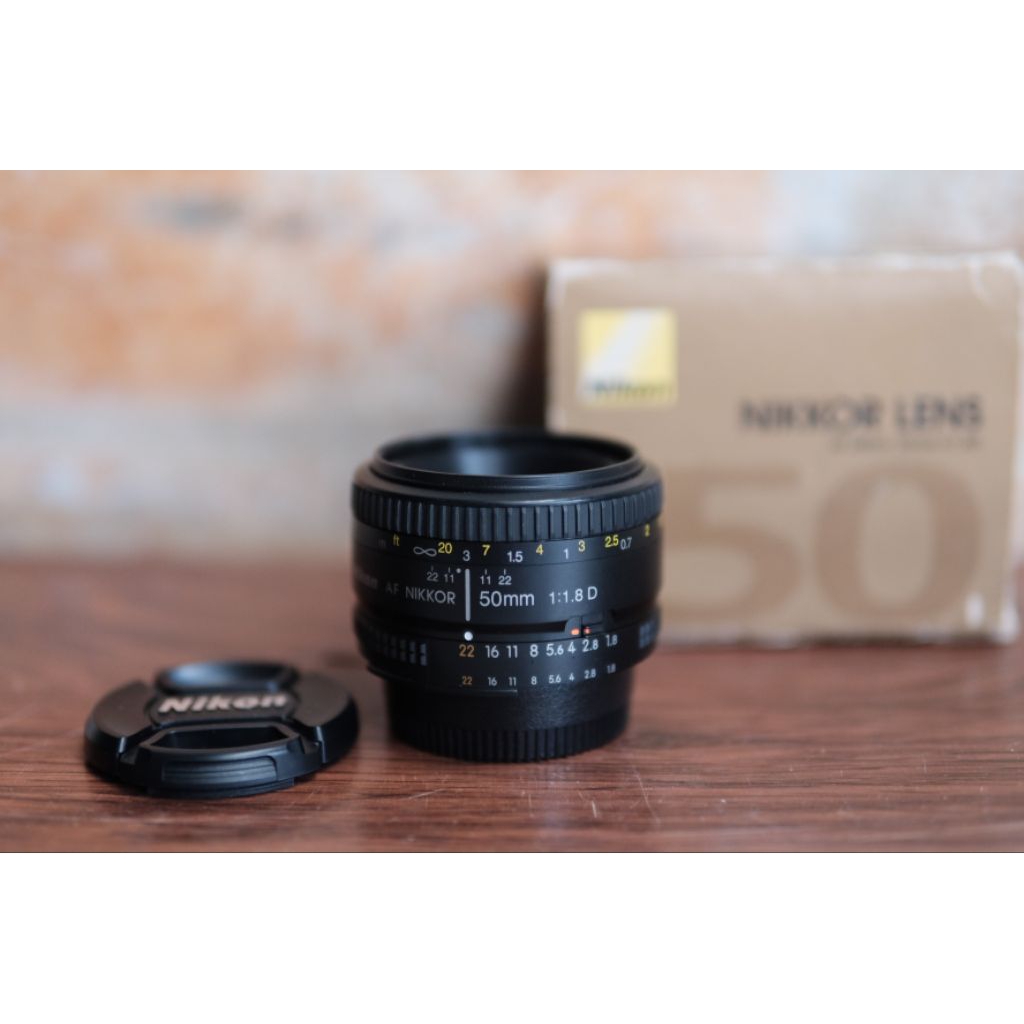 Lensa Nikon Fix AFD 50 MM F1. 8