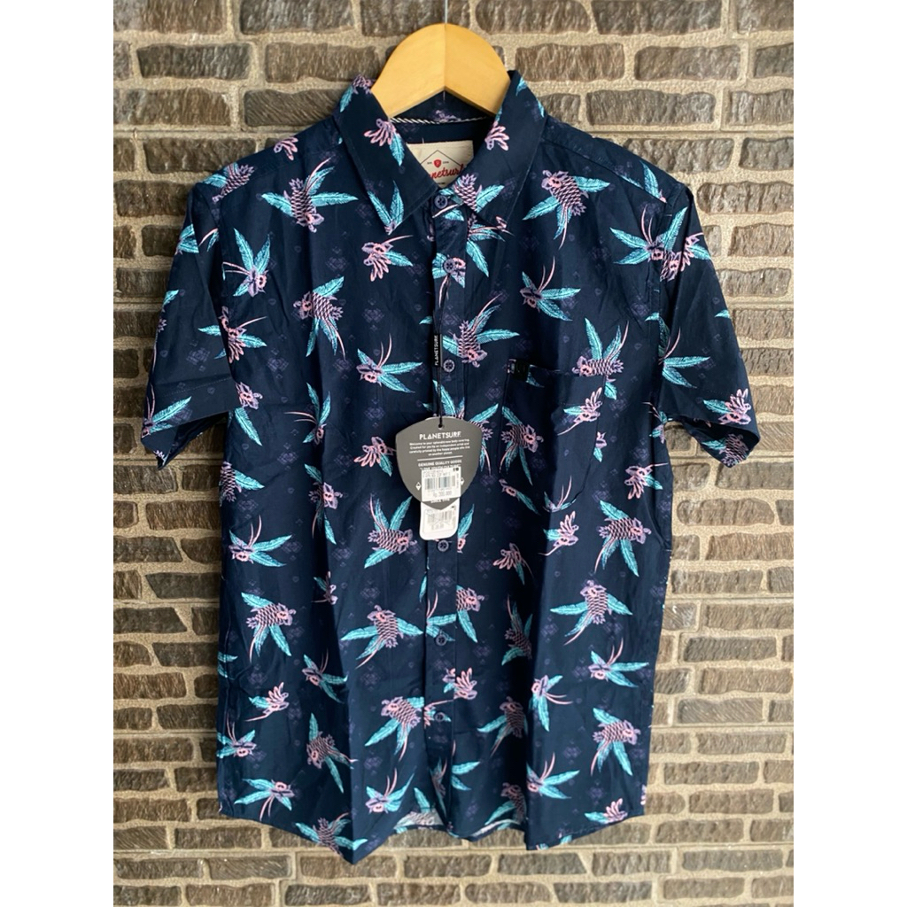 KEMEJA PLANET SURF ORIGINAL 100%