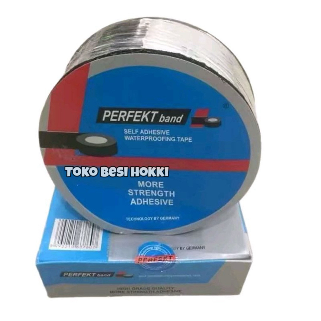 Lem Seng Perfekt 1 Roll (10M) / Lem Rekat Kuat Tambal Seng / Lem Seng Anti Bocor