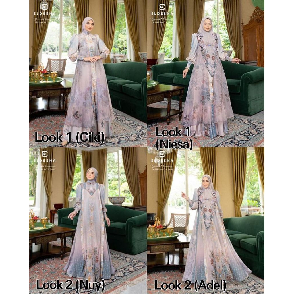 Maharayya Gamis Keluarga Sarimbit Branded Original By Eldeena