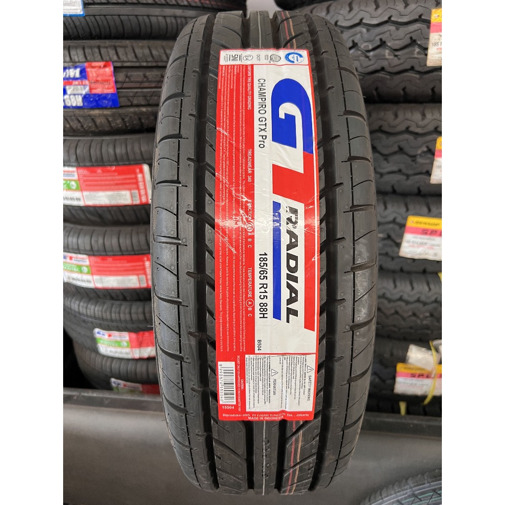 Ban Mobil GT RADIAL CHAMPIRO GTX PRO 185/65 R15 cocok untuk Ertiga Mobilio Grandlivina Avanza Veloz