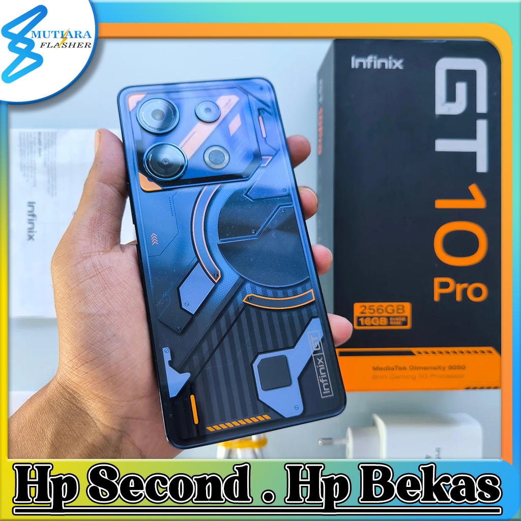 Infinix GT 10 Pro 5G Ram 8 Rom 256GB Bekas Original Flasher Store