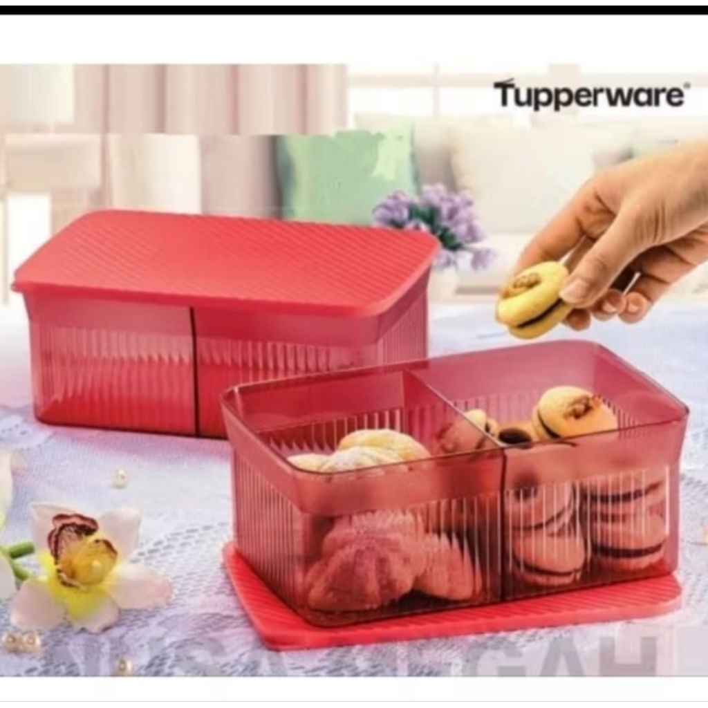 Toples Saji Crystal Tupperware Snack It Tosca (1 pcs)