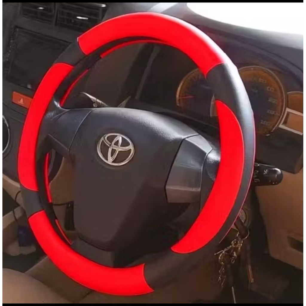sarung stir mobil Toyota kijang Innova cover stir mobil kijang Innova universal anti slip