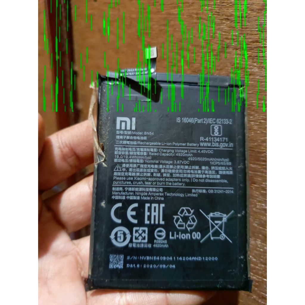 Baterai Asli Xiaomi BN54