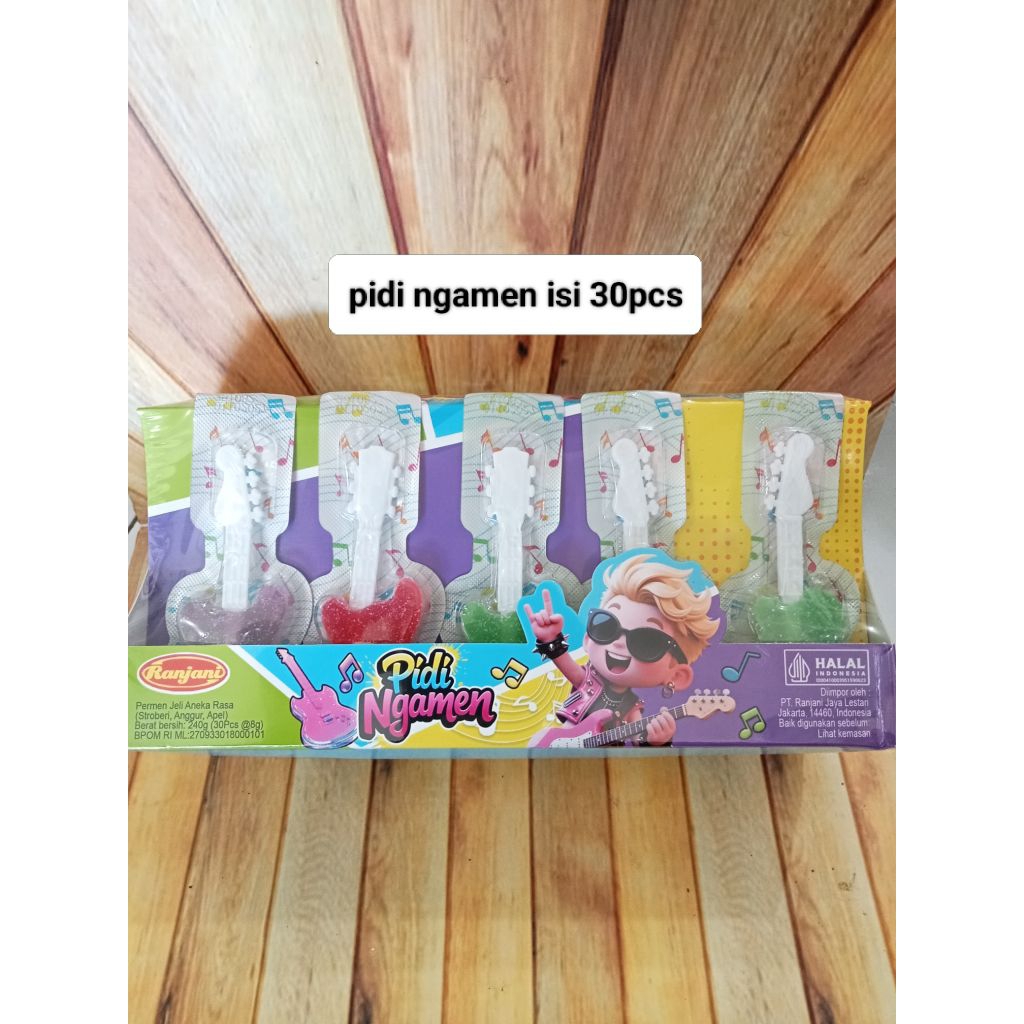 permen bentuk gitar ranjani