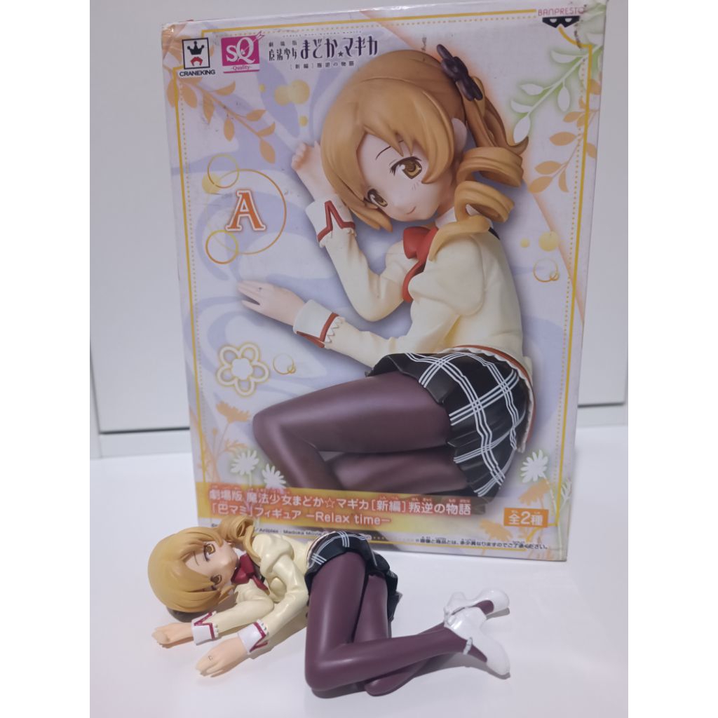 Mami Tomoe figure relax time open eyes pre-owned